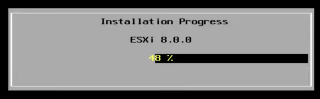 InstallazioneESXI-6-1024x318 [VMware] Guida all'Installazione di VMware ESXi 8 su Server Dell