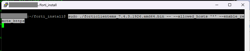 2ems-1 [Fortinet] Guida Completa all'Aggiornamento di FortiClient EMS Server da 7.4.X a 7.4.3 - Linux Based