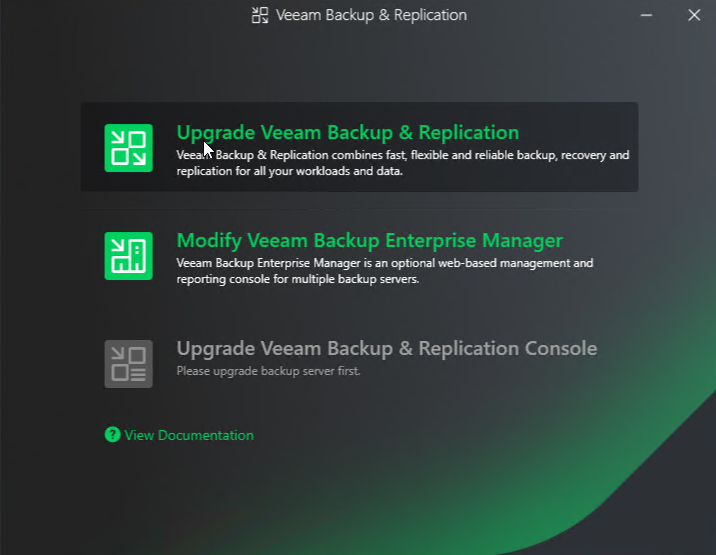 10-2 [Veeam] Come aggiornare Veeam Backup & Replication dalla versione 12 alla versione 13.0.1