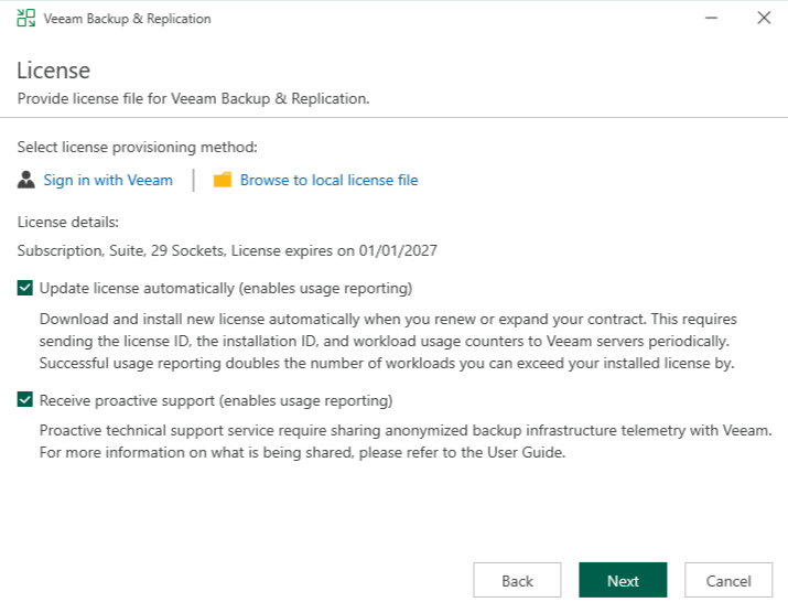 12-1 [Veeam] Come aggiornare Veeam Backup & Replication dalla versione 12 alla versione 13.0.1