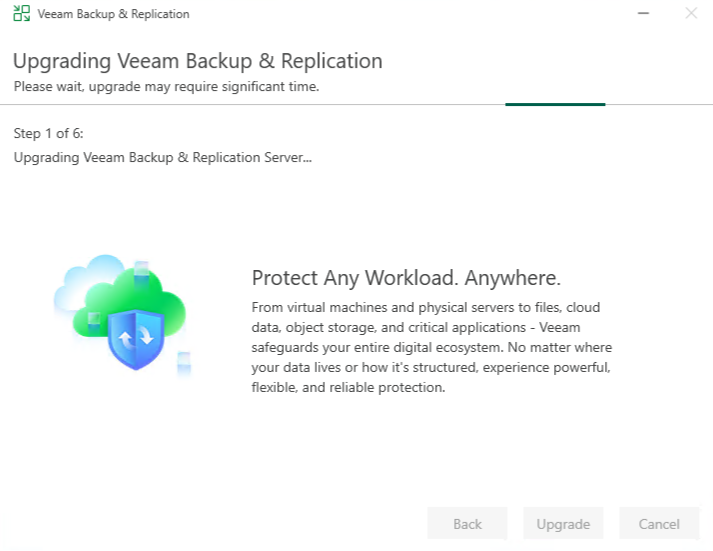 14 [Veeam] Come aggiornare Veeam Backup & Replication dalla versione 12 alla versione 13.0.1