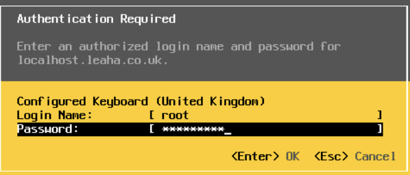 2-1 [VMware] Configurazione di VMware ESXi 9 dopo l’installazione