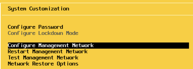 3-1 [VMware] Configurazione di VMware ESXi 9 dopo l’installazione