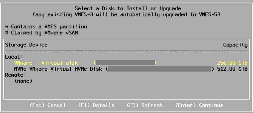 3 [VMware] Installazione di VMware ESXi 9 su server fisico o virtuale