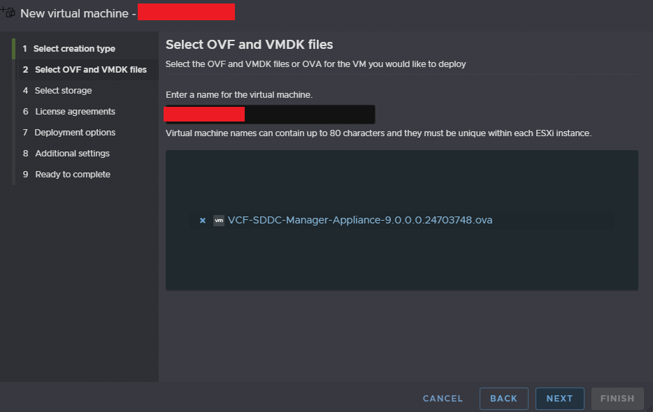 5-2 [VMware] Guida all'installazione di VMware Cloud Foundation 9