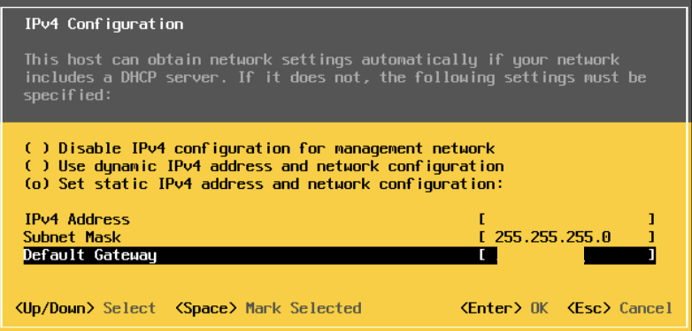 9 [VMware] Configurazione di VMware ESXi 9 dopo l’installazione