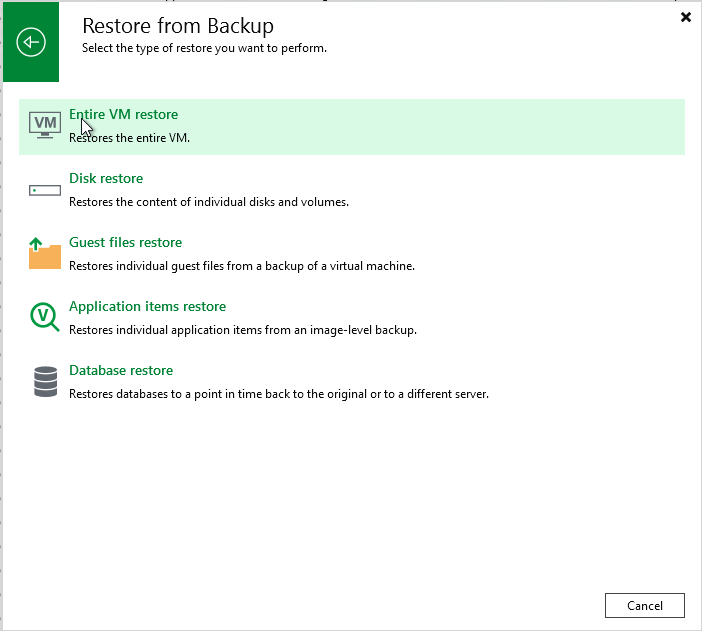 Screenshot-2026-01-16-075436 [Veeam] Come ripristinare una macchina virtuale con Veeam Backup & Replication (Entire VM Restore)