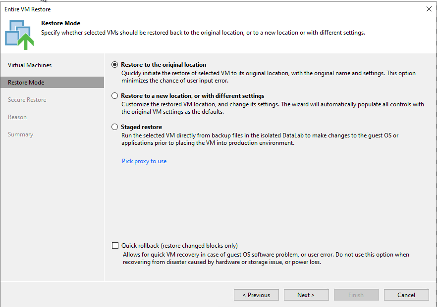 Screenshot-2026-01-16-075547 [Veeam] Come ripristinare una macchina virtuale con Veeam Backup & Replication (Entire VM Restore)
