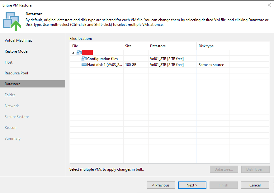 Screenshot-2026-01-16-075616 [Veeam] Come ripristinare una macchina virtuale con Veeam Backup & Replication (Entire VM Restore)