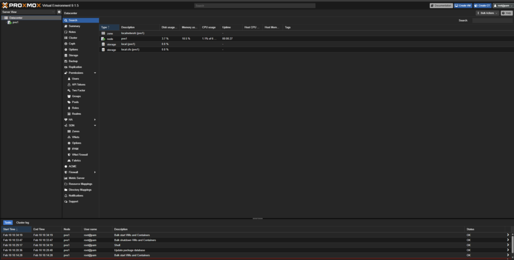 Screenshot-2026-02-10-103535-1024x519 [Proxmox] Proxmox VE 9 post-installazione: configurazione iniziale e aggiornamento del nodo
